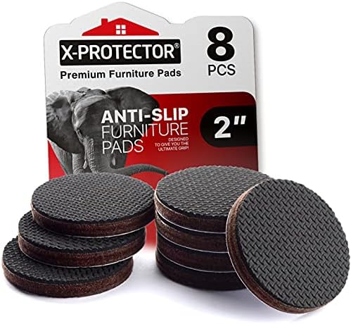 X-Protetor Non Slip Móveis Poods-8 PCS Móveis Premium Grippers 2 ! Melhor Móveis para Móveis para Móveis para Móveis para Móveis Não Skid ideais-Mantenha os móveis no lugar!
