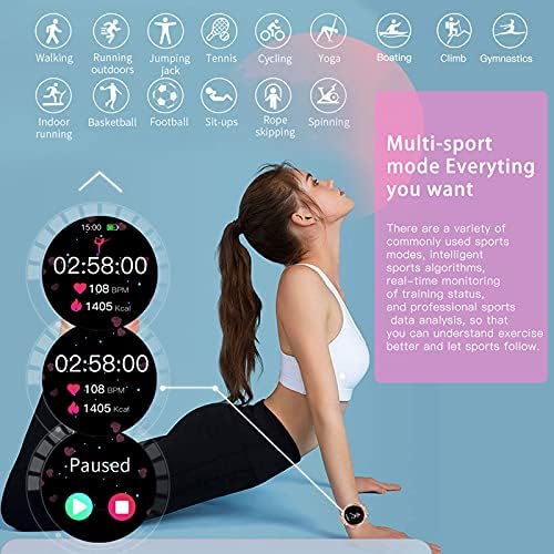 Relógio inteligente para mulheres, romance yocuby/elegante/bonito smartwatch bluetooth rastreador