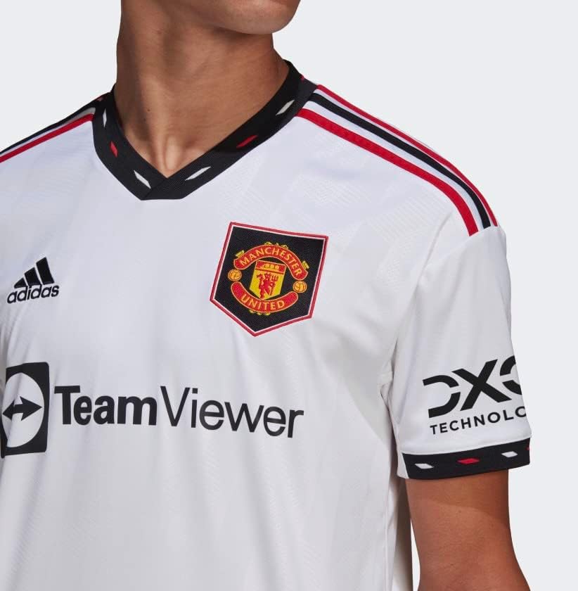 Adidas Men's Manchester United 22/23 Away Jersey, White, XS