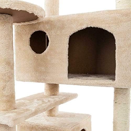Timmyhouse Kitty Pet Play House 52 Kitten Cat Tree Tower Móveis de condomínios de condomínio