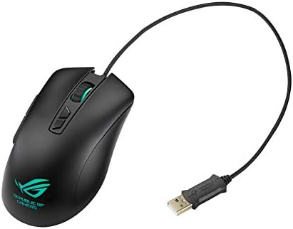ASUS ROG HARRIER WIRED GAMING MOUSE - BLACK
