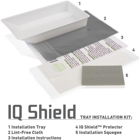 Protetor de tela de Shield IQ compatível com o filme de liquidação marciana de liquidats anti-bubble clear