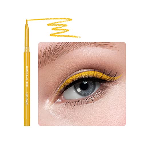 Eyeliner lápis de gel colorido Profissional fosco acabamento altamente pigmento caneta de revestimento de olhos