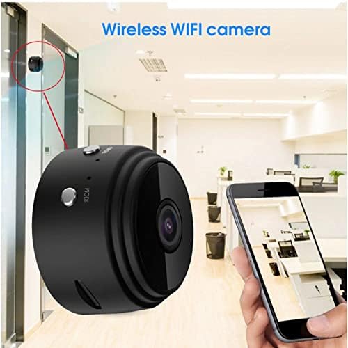 Baoyuted Mini Spy Camera Wireless Hidden, câmera Wi -Fi 1080p para segurança de segurança externa em casa