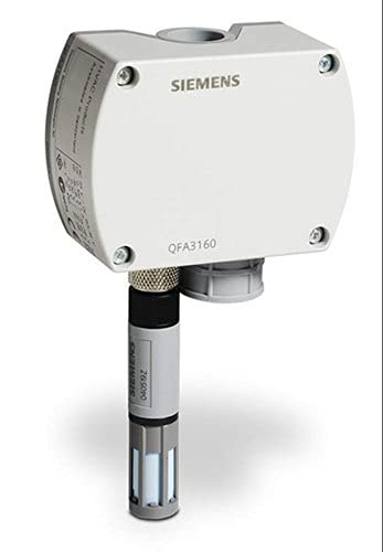 Siemens QFA3160 Sensor da sala de temperatura e umidade para HVAC, hospitais, laboratórios, salas de limpeza, junto com certificado de calibração)