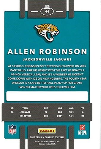 2017 Donruss #44 Allen Robinson Jacksonville Jaguars Football Card