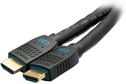 C2G de 15 pés de 15 pés flexível 4k ativo Cabo HDMI Segurando 4K 60Hz - M/M/M - 15 pés HDMI A/V Cabo