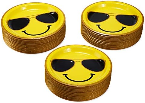 American Saudações Retro Party Supplies, Smiley Face