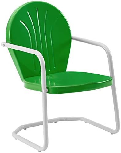 Crosley Furniture Griffith Metal Metal Outdoor Chair - Grasshopper Green