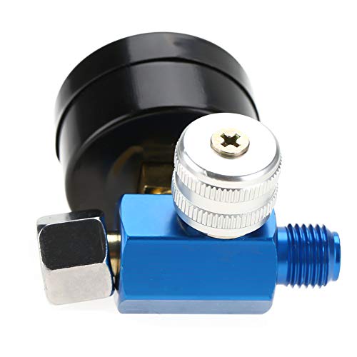 Regulador de pressão do ar, 1/4 ”de tinta pulverizada Regulador de pressão do ar Acessório de ferramentas pneumáticas, fácil de instalar e manter