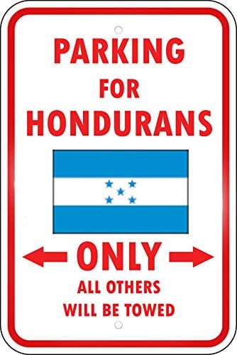 Estacionamento do país de Honduras apenas adesivo de vinil hondurenho decalque 8