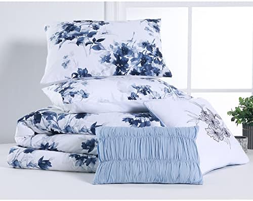 Bem-estar que rainha edredom set-al-chedning bedding sets conjuntos de edredons de cama de cama de cama leves de sopa floral de Sophia