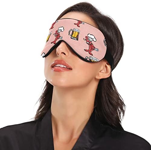 Máscara de máscara para o olho do sono unissex