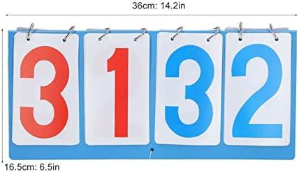 Pontunto do Yemirth Sports Sports, 4 dígitos Flip Scoreboards Sportboards SPORT SPORT SPORT SCORE