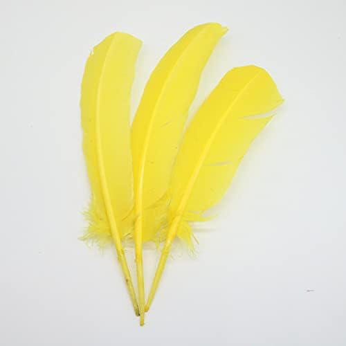 Pumcraft Feather for Craft 10pcs/lote de penas de ganso natural Decoração de carnaval Casamento de 25 a 30 cm de peru penas para artesanato plumas