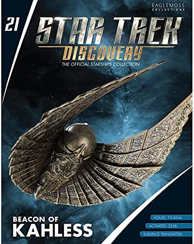 Star Trek The Official Starships Collection | Beacon de Kahless com a edição de revista 21 por