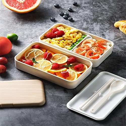 YGQZM Microwave forn lanching Box Wooden Wooden Wooden and Towlery Food Storage Container para