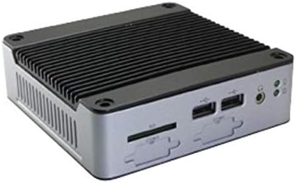 Mini Box PC EB-3360-L2B1C2421P suporta saída VGA, porta RS-422 x 1, porta RS-232 x 2, porta mpcie x 1 e energia automática ligada. Possui 10/100 Mbps LAN x 1, 1 Gbps LAN x 1.
