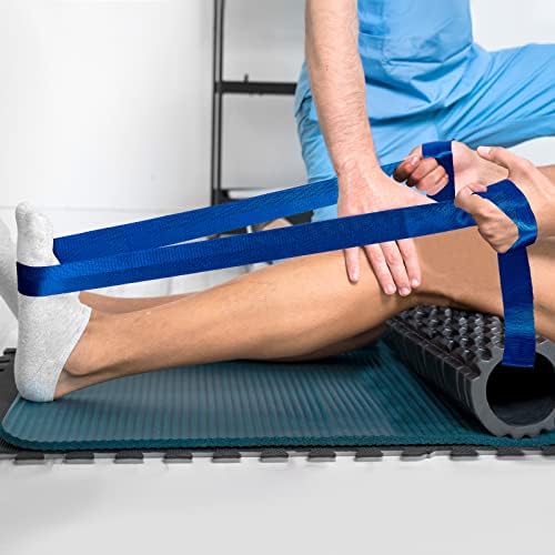 Mobilização da extremidade Manual de tração manual mobilidade cinta ajustável cintos de marcha divertida para alongar o exercício de ombro da perna de ioga