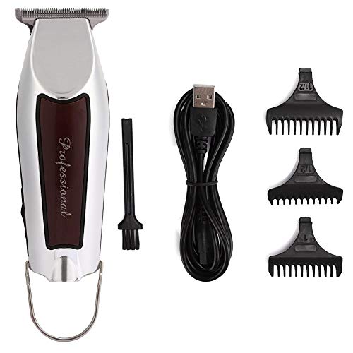 Barbeador de cabelo, cabelo elétrico Clipper USB recarregável aparador de cabelo profissional modelagem de cabelo barbear