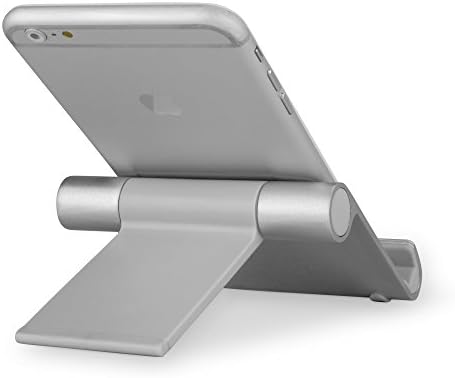 Suporte de ondas de caixa e montagem compatível com o Microsoft Surface Go - VersaView Aluminium Stand, portátil e vários ângulos