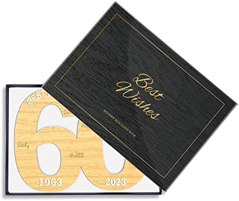 Fillyfalla Wooden Sign Livro - aniversário de aniversário - Números decorativos anos com números de
