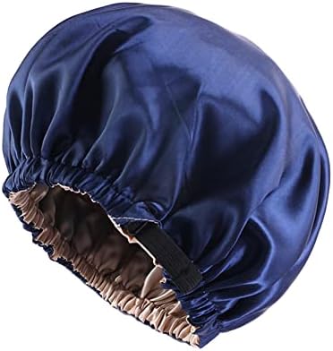 Capoto de cetim Tamanho ajustável da cabeça Sleep Silk Capuz para mulheres Caps de beisebol ajustáveis