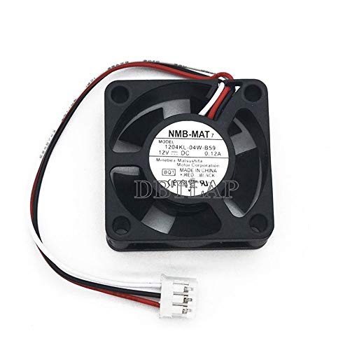 Ventilador de CPU de laptop DBTLAP compatível com NMB NMB-MAT 1204KL-04W-B59 3010 12V 0,12A Filador de resfriamento do roteador 3 Wire 3 Wire