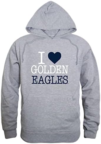 W República I Love Oral Roberts University Golden Eagles Fleece Hoodie Sweweweads