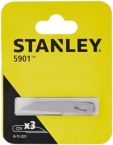 Stanley 0-11-221 Slim Knife Blade 590, prata