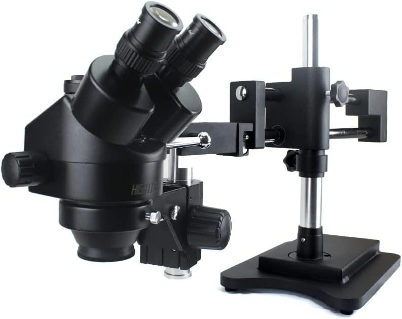 4K 2K HDMI USB Microscope Câmera de Microscópio Digital 3.5x-90x BOOM DUPLO ZOOM SIMUL FOCAL TRINOCULAR