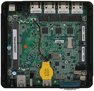 HSIPC New J4125 Quad Core Firewall Micro Appliance, Mini PC, Nano PC, roteador PC com 8G RAM 256G