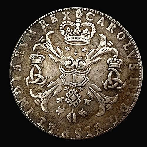 Desafio Coin 1881 Crânio de moeda de ervilhas pirata pirata copper copper antigo medalha de prata