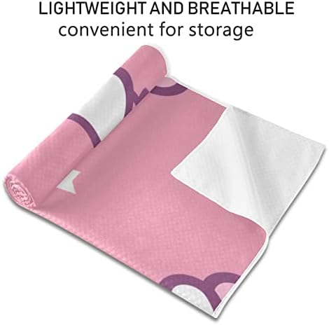 Aunhenstern Yoga Blanket Valentine-Cupide-rix-H-Heart Yoga Toard Yoga Mat Toalha