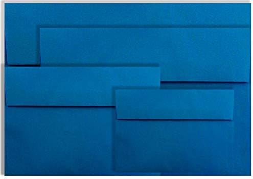 Deep Royal Blue 25 Pack A2 Envelopes para até 4-1/8 x 5-1/2 convites Anúncios de Anúncios da Galeria