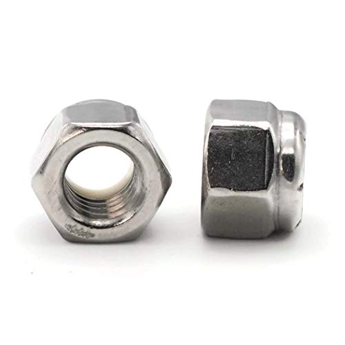 Nylon Lock Nut 18-8 Aço inoxidável-3/8-24 Qty-25