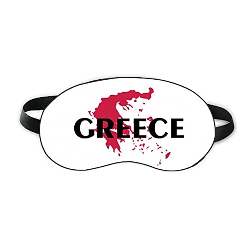 Mapa grego europeu Myth Sleep Eye Shield Soft Night Blindfold Shade Cover