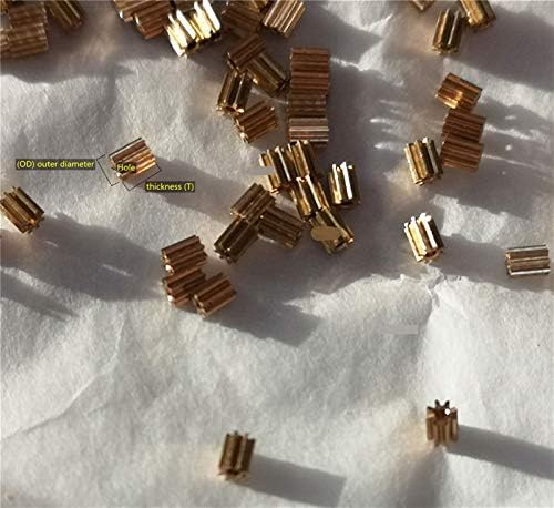 ZhengGuifang ZGF-BR 0,2m 8T 12t 14t engrenagens de cobre Sury Small Hole de engrenagem 0,68 0,98 1,48