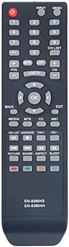 EN-83804H Replacement Remote Control fit for Hisense TV 32H3D 32H3D5 32H3E9 40H3F9 40H3D 43H3D 32H3308 32H3080E 39H3080E 40EU3000 40H3080E 40H3050E 40H3507 40H3509 43H3080E