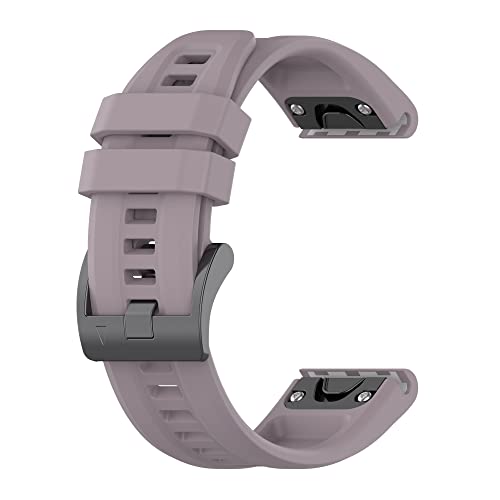 Aisports Compatível para Garmin Descent Mk1/Mk2/Mk2i Banda Silicone, 26mm Banda de pulseira de faixa de