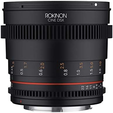 Rokinon 50mm T1.5 de alta velocidade Lente Cine DSX para Canon EF