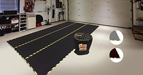 Just suk it up.com ™ tapete de garagem, tamanho de piso inteiro para todas as estações, 8 pés