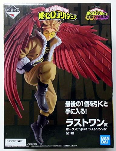 ③ My My Hero Academia de 6 sets Últimos Hawk Figura Figura Pasta de Towel Ichiban Kuji Japão