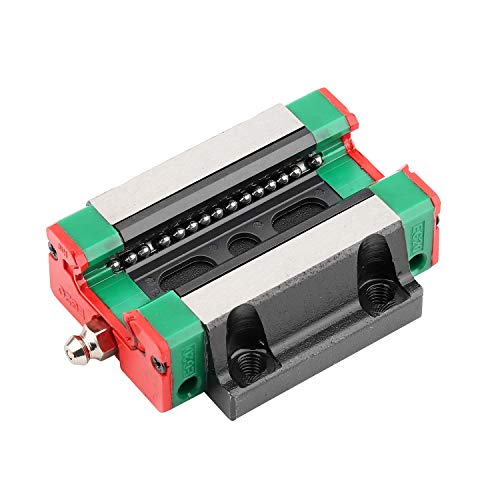 Mssoomm 15mm EGW15 Kit de trilho linear quadrado CNC 2PCs EGW15-68,9 polegadas / 1750mm +4pcs EGW15 - CA Bloco deslizante de carruagem para impressora 3D e projeto DIY