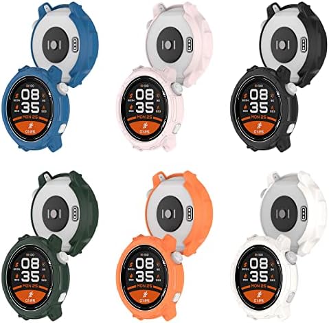 Case projetada por Fitturn Compatível com Coros PACE 2 Smart Watch- Substituição de proteção Rugged Protective