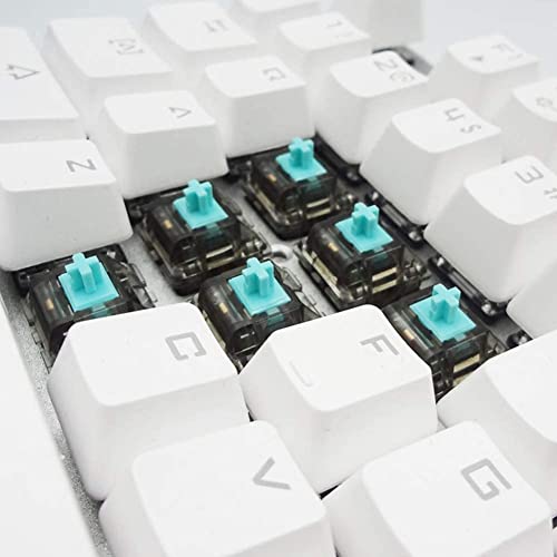 Interruptores de teclado linear Durock, Robin Blue Stem L5 interruptor linear 67G, mola banhada a ouro
