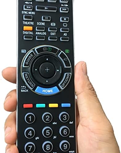 Controle remoto de substituição Compatível para Sony KDL-37M4000 KLV-40S200 KDL-42V4100 KDL-46V4100 KDL-40W5100 KDL-46W5100 Plasma Bravia LCD HDTV TV HDTV