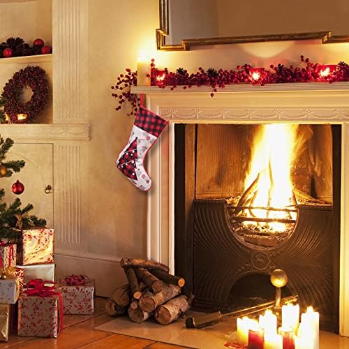 XIOS Decoração de Natal Molas de Cano de Casque de Natal e meias suspensas de Natal para decoração de festas