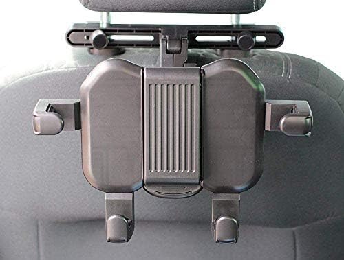 A apoio de cabeça portátil da Navitech no carro compatível com o tablet neocore e1+ 10,1 ''