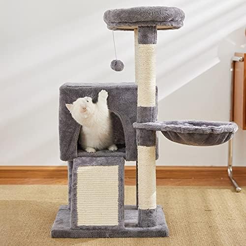 Cat Subbing Tree Tower Tower Hammock Ladder Plata